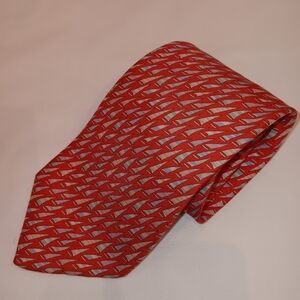 Salvatore Ferragamo authentic silk tie